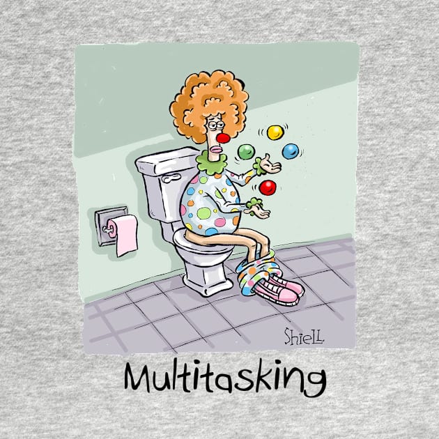 Multitasking Clown by macccc8